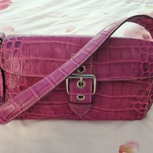 Dooney & Bourke Croco Nile edition satchel